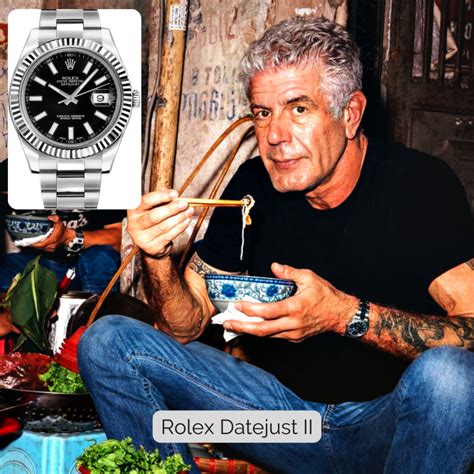 anthony bourdain's watch rolex|anthony bourdain watch meaning.